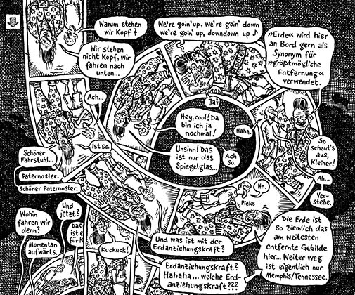 Rocket Blues Comicbook Inking