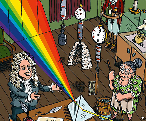 Wimmelbild Physik Detail